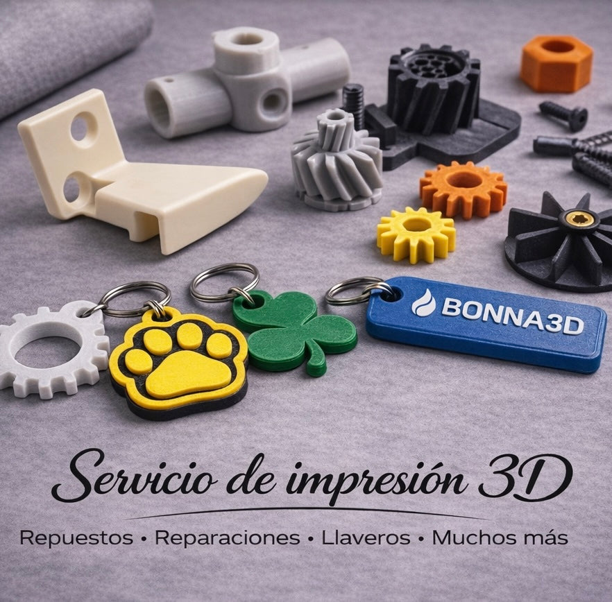 Servicio de impresión en 3D